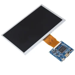7 Inch 1024X600 IPS LCD Screen Temperature CPU GPU SSD Monitoring Secondary Display Monitor