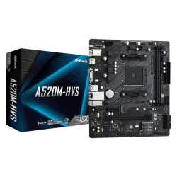 ASRock A520M-HVS AMD AM4 Micro ATX Motherboard