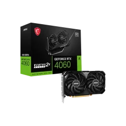 MSI GeForce RTX 4060 VENTUS 2X BLACK 8GB OC GDDR6 Graphics Card